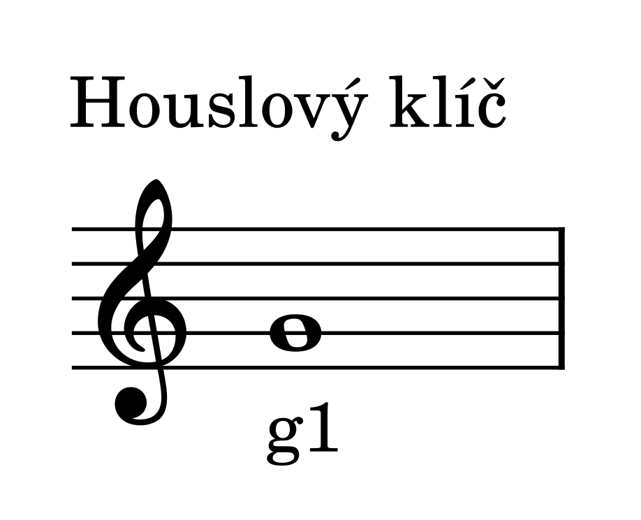 Houslový klíč