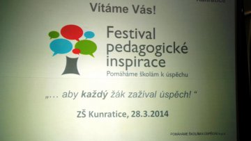 Festival pedagogické inspirace - 28.3.2014