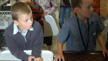 Provizorní školní jídelna - září 2010