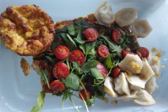 Raw Pizza - Tereza Konrádová
Cuketové muffiny  - Dominik Dolejš
Pelmeně - Karolina Dutčaková