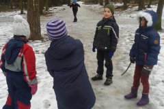 Odhadování délky lana, krokování.