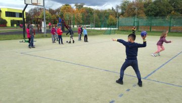 žabky a skřítci - odpolední sportování