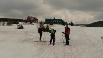 Běžkařský výlet třídy 8.A 22. - 25.3.2012