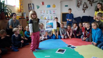 Čtení a práce s textem v mateřské školce - Velryba