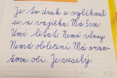 Texty ještě přepíšeme, ale už teď můžu děti pochválit:-)