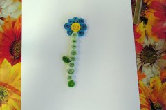 Quilling - přáníčka pro maminky