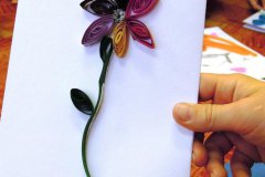 Quilling - přáníčka pro maminky