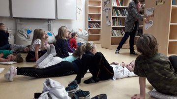 Seznámení s knihovnou a špaček Kamil