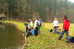 Měření u Lysečinského rybníku