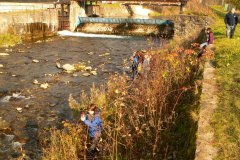 Hlavní hydrologická měření jsme prováděli na řece Úpě