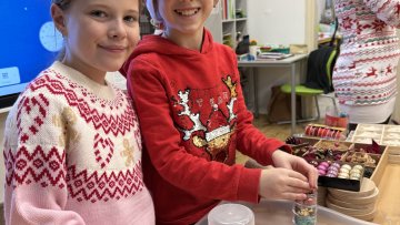 Vánoční tvoření s maminkami