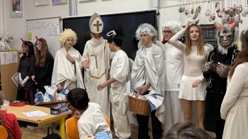 Mikuláš, andělé a čerti