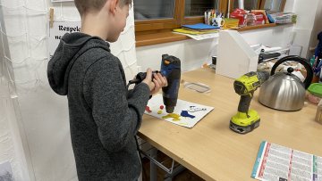 Vánoční dílny očima žáka