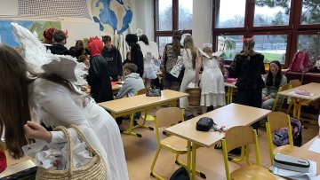 Ze života třídy - Čteme si navzájem, Mikuláš, Anežský klášter a třídní Vánoce 2026