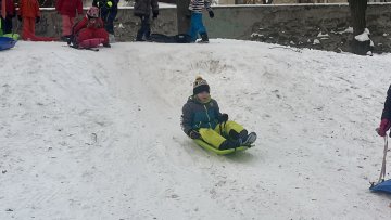 Venkovní bobování - jsme jeden tým