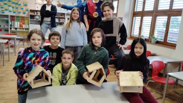 Klubík - projekt "krmítka"