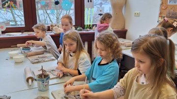 Velikonoce v keramické dílně