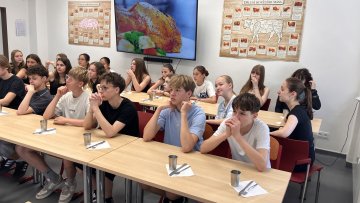 Vaření pochutin na střední škole gastronomické