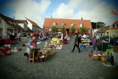 Aakirkeby main square