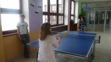 Turnaj šestých tříd v ping-pongu