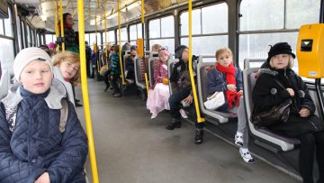 Matkustajatové z 2.C v divadle  Minor