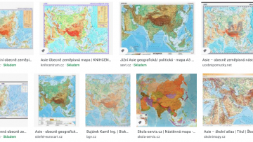 Geografie Asie