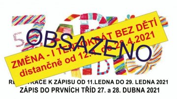 INFORMACE O PÁROVÉ VÝUCE PŘIPRAVENÉ PRO ZÁPIS do 1. ROČNÍKU KONANÝ VE DNECH 12. až 28. DUBNA 2021