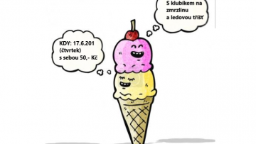 Na zmrzlinu a ledovou tříšť