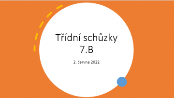 Prezentace z třídních schůzek