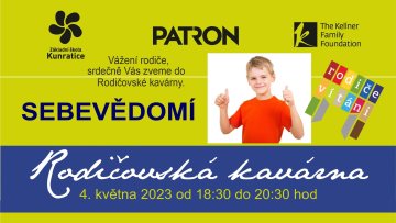 Rodičovská kavárna: SEBEVĚDOMÍ - 4. května 2023