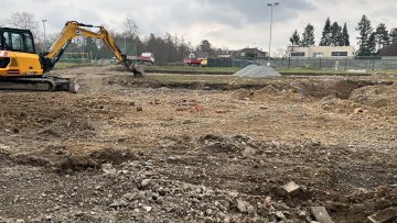 Dostavba sportovního areálu školy