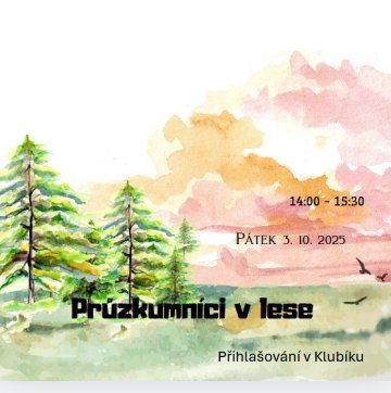 Průzkumníci v lese