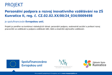 Projekt OPJAK Šablony II