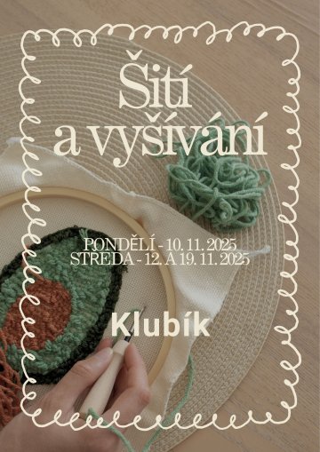 Šití a vyšívání