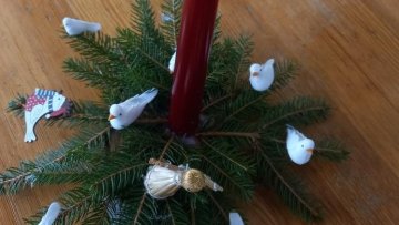 WORKSHOP "VÁNOČNÍ SVÍCEN"