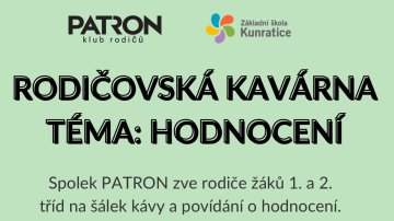 RODIČOVSKÁ KAVÁRNA - 14. květen od 18:00 hodin