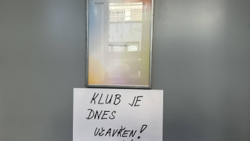 Školní klub uzavřen