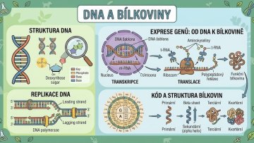 DNA a bílkoviny
