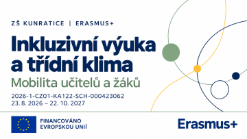 Erasmus+ v ZŠ Kunratice: inkluzivní výuka a třídní klima
