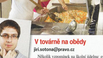 V továrně na obědy