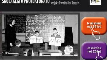 ŠKOLÁKEM V PROTEKTORÁTU