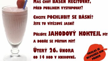 Jahodový koktejl chutnal