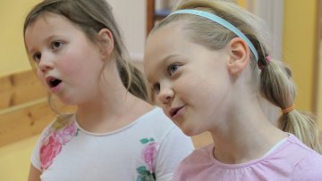 Soustředění pěveckého sboru Větrníček v Oldřichově v Hájích