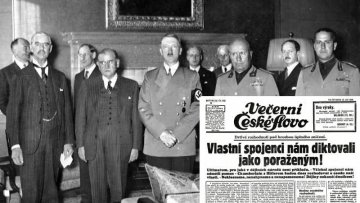 rok 1938 - konec Československa