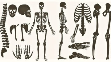 Architektonický zázrak KOSTRA - human skeleton